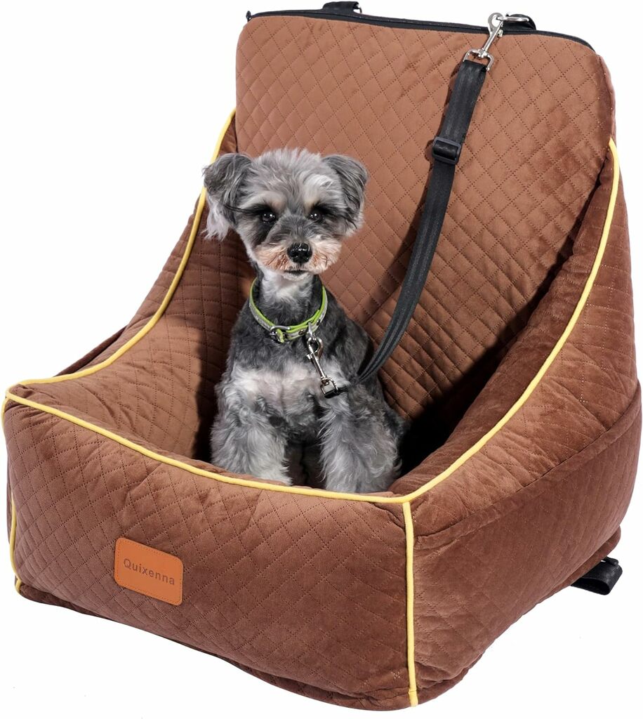 Quixenna Luxury Dog Car Seat