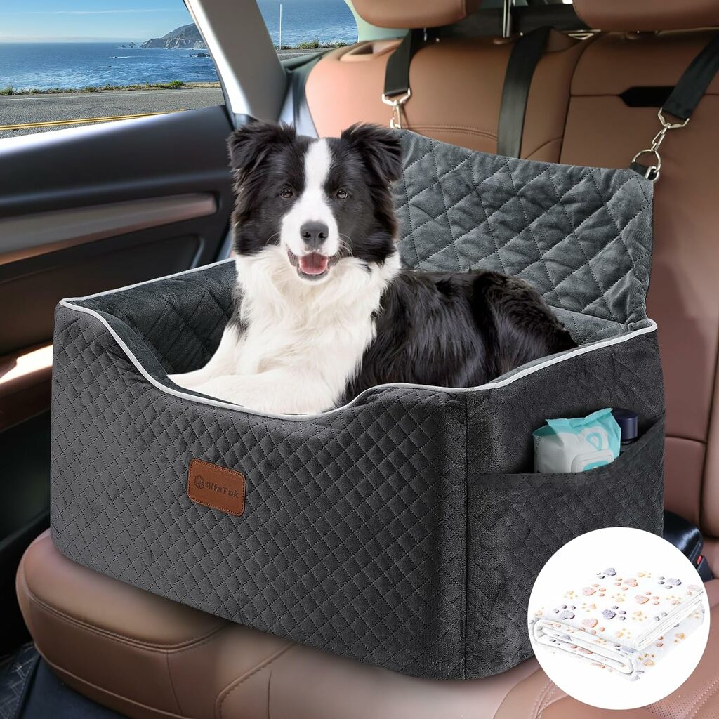 AlfaTok Car Seat for Medium Dogs