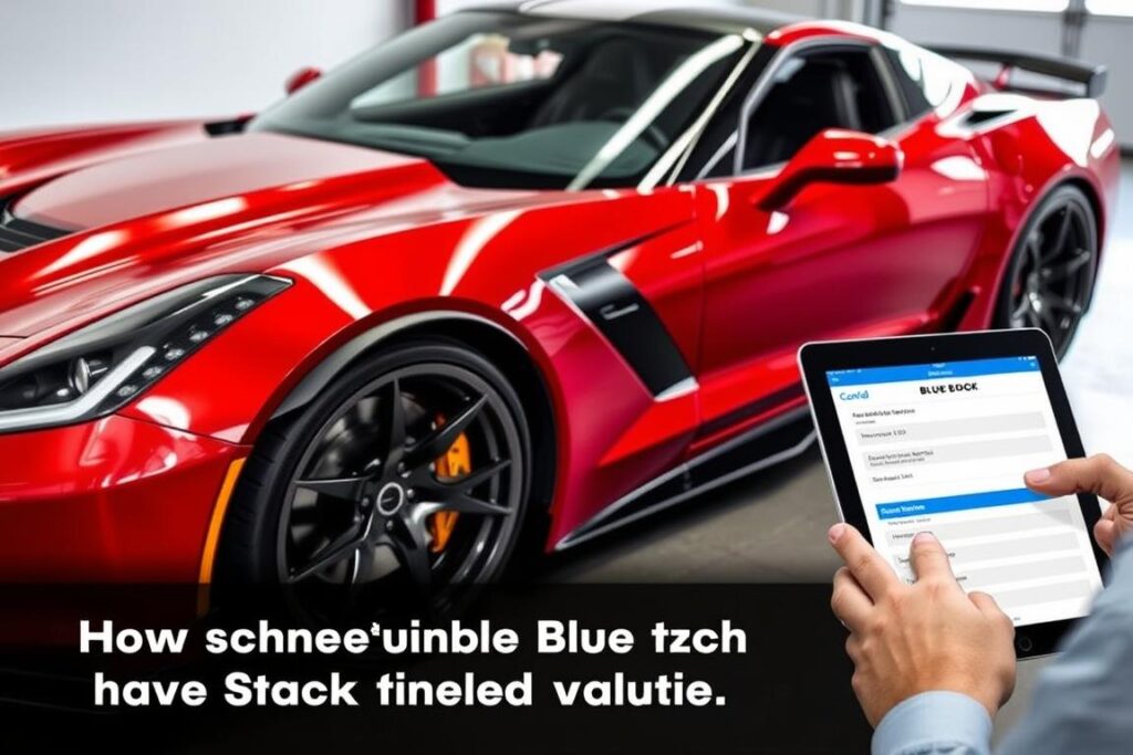 Modified sports car with aftermarket parts affecting Blue Book valuation Modified sports car with aftermarket parts affecting Blue Book valuation
