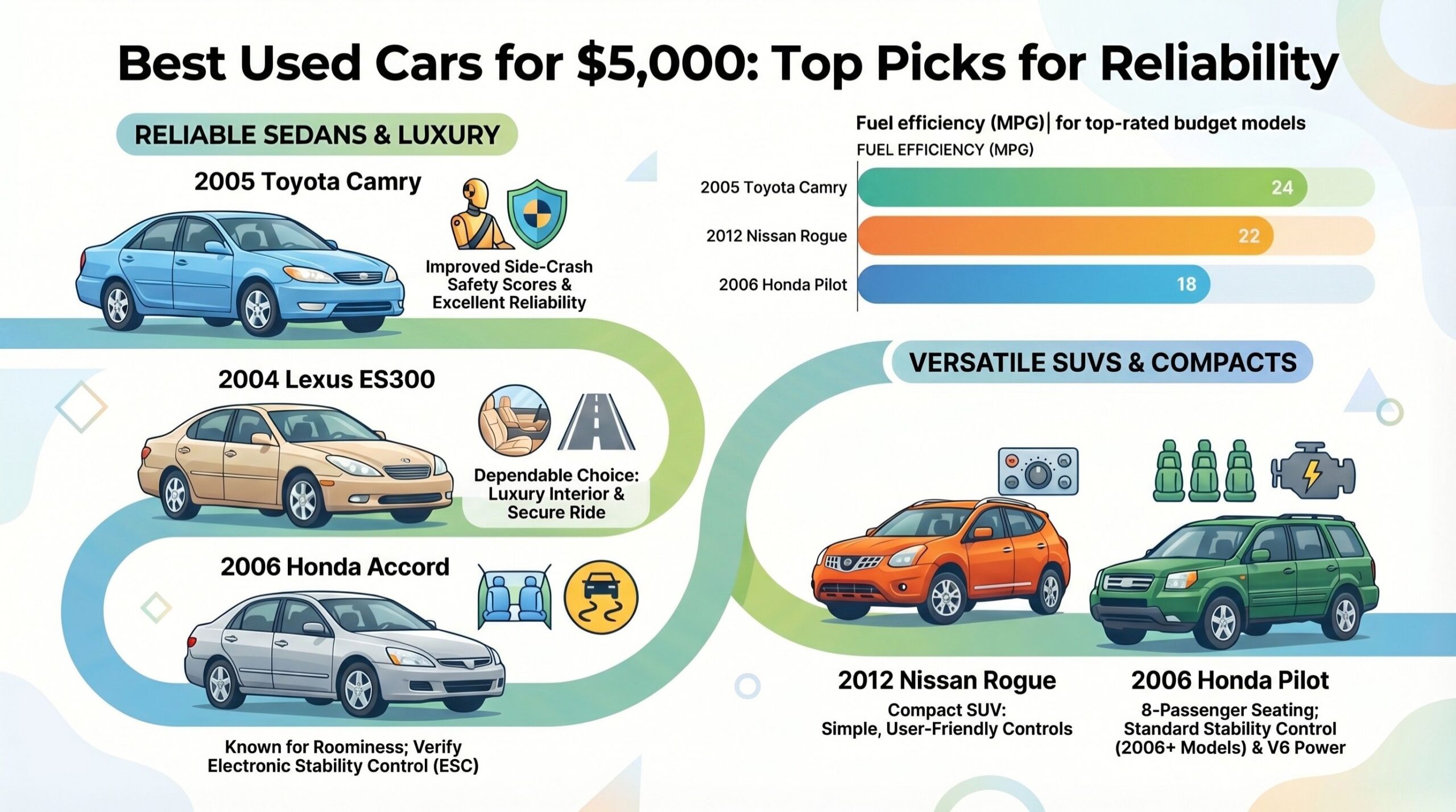 Best Used Cars for $5,000