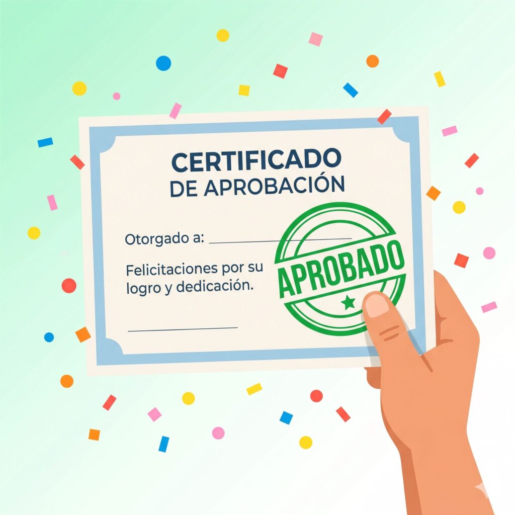 Aprobaste el examen escrito de Florida
